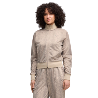 Ženski duks Puma T7 snake aop short track jacket