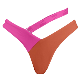 Ženski kupaći donji deo Puma Swim women colourblock v-shape brief 1p
