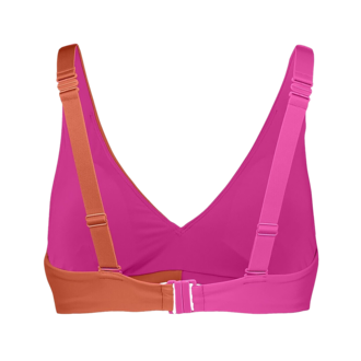 Ženski kupaći gornji deo Puma SWIM WOMEN COLOURBLOCK PLUNGE TOP 1P