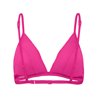 Ženski kupaći gornji deo Puma Swim women ribbed triangle top 1p