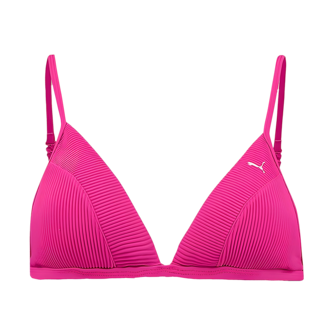 Ženski kupaći gornji deo Puma Swim women ribbed triangle top 1p