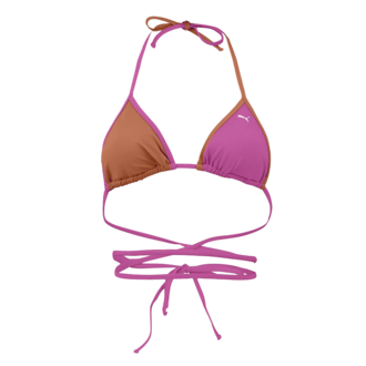 Ženski kupaći gornji deo Puma Swim women wrap triangle 1p