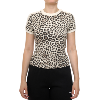 Ženska majica Puma T7 leo luxe aop slim tee