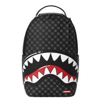 Unisex ranac Sprayground Sharks In Paris Wtf Bubbly Black Check Backpack