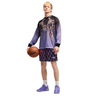 Muški šorc Puma Melo asteriks aop mesh short 7in