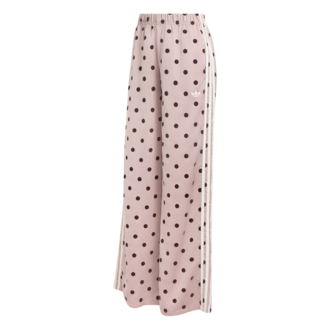 Ženska trenerka donji deo adidas Satin polka dots wide leg pant