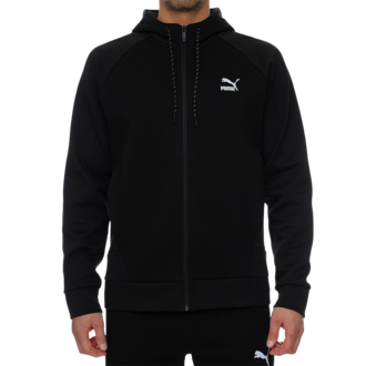 Muški duks Puma CLASSICS TECH FZ HOODIE DK