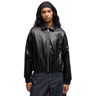Ženska jakna Puma Future.puma.archive pleather jacket w