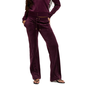 Ženska trenerka donji deo Juicy Del Ray trackpant gold
