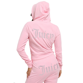 Ženski duks Juicy Classic Velour hoodie with logo