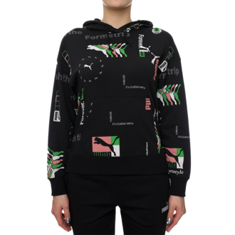 Ženski duks Puma CLASSICS Brand Love AOP Hoodie TR