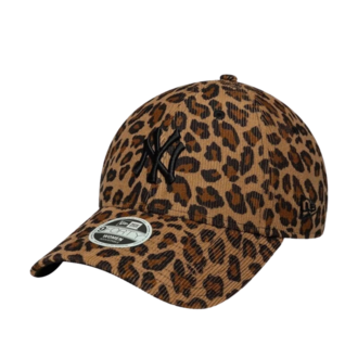 Ženski kačket New Era female leopard cord 9forty®