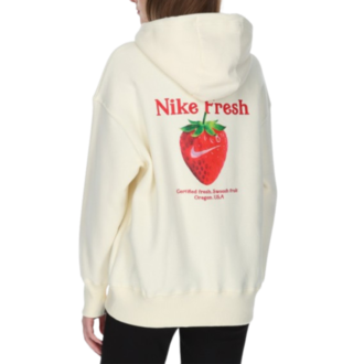 Ženski duks sa kapuljačom Nike W nsw frt os po stwbry hoodie