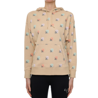 Ženski duks Puma BRAND LOVE AOP HOODIE TR