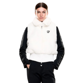 Ženski prsluk Emporio Armani Ski cortina eco-fur vest