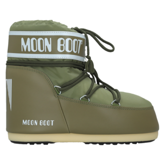 Unisex čizme Moon Boot Icon low nylon khaki