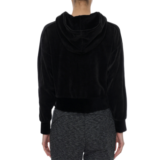 Ženski duks Puma ICONIC T7 VELOUR FULL-ZIP HOODIE