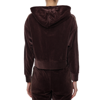 Ženski duks Puma Iconic T7 Velour Full-Zip Hoodie