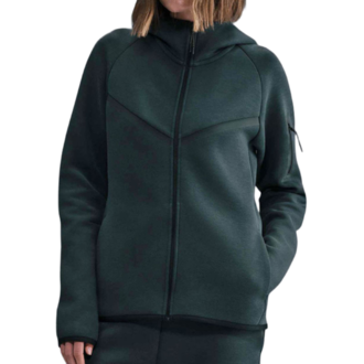 Ženski duks sa zipom i kapuljačom Nike W nsw tch flc wr fz hdy 2