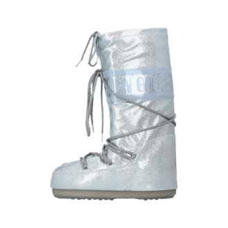 Ženske čizme Moon Boot Icon glitter silver