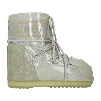 Ženske čizme Moon Boot Icon low glitter gold