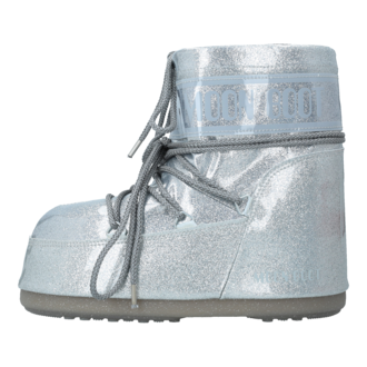 Ženske čizme Moon Boot Icon Low Glitter Silver