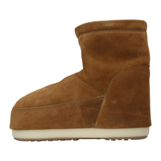 Ženske čizme Moon Boot Icon low nolace suede cognac
