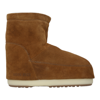 Ženske čizme Moon Boot Icon low nolace suede cognac