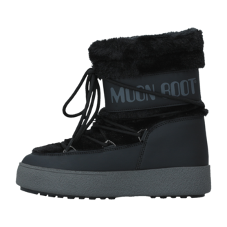 Ženske čizme Moon Boot Track faux fur wp black