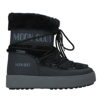 Ženske čizme Moon Boot Track faux fur wp black