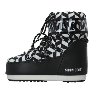 Ženske čizme Moon Boot Icon low opt black/white