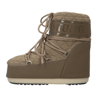 Ženske čizme Moon Boot Icon low quilt caramel