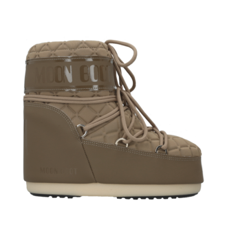 Ženske čizme Moon Boot Icon low quilt caramel