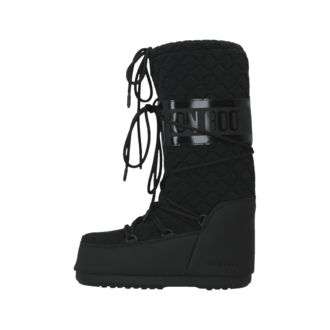Ženske čizme Moon Boot Icon Quilt Black
