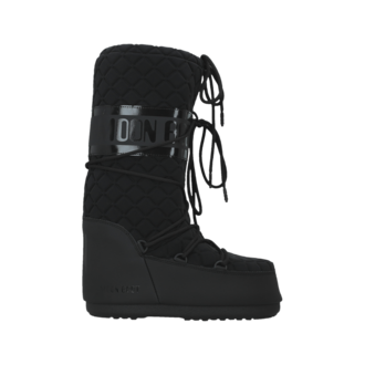 Ženske čizme Moon Boot Icon Quilt Black