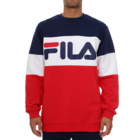 Muški duks Fila STRAIGHT BLOCKED CREW