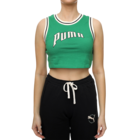 Ženski top Puma TEAM FOR THE FANBASE Graphic Cropped Tee