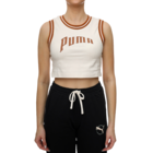 Ženski top Puma TEAM FOR THE FANBASE Graphic Cropped Tee