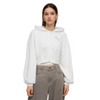 Ženski duks sa zipom i kapuljačom Puma Ess graphic bedazzled fz hoodie tr