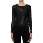 Ženska majica Puma UPTOWN B.T.W. Graphic LS Top