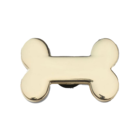 Unisex bedž Crocs Gold dog bone