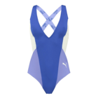 Ženski kupaći Puma SWIM WOMEN PLUNGE SWIMSUIT 1P