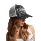 Unisex kačket Ed Hardy 1971 camo 5 panel trucker cap