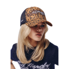 Unisex kačket Ed Hardy leopard print 5 panel trucker