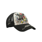 Unisex kačket Ed Hardy tattoo eagle 5 panel trucker cap