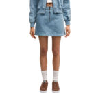 Ženska suknja Puma Future.puma.archive washed twill skirt