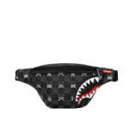 Unisex ranac Sprayground gray peeking character check savvy crossbody