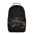 Unisex ranac Sprayground shark central black nylon camo embossed shark backpack