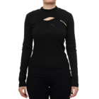 Ženski duks Puma Dare to midnight motion cutout tee ls