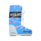 Dečije čizme Moon Boot Icon Retrobiker Pink Stars
